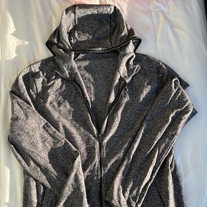 Lululemon Full Zip Long Sleeve Hoodie Grey - Mens